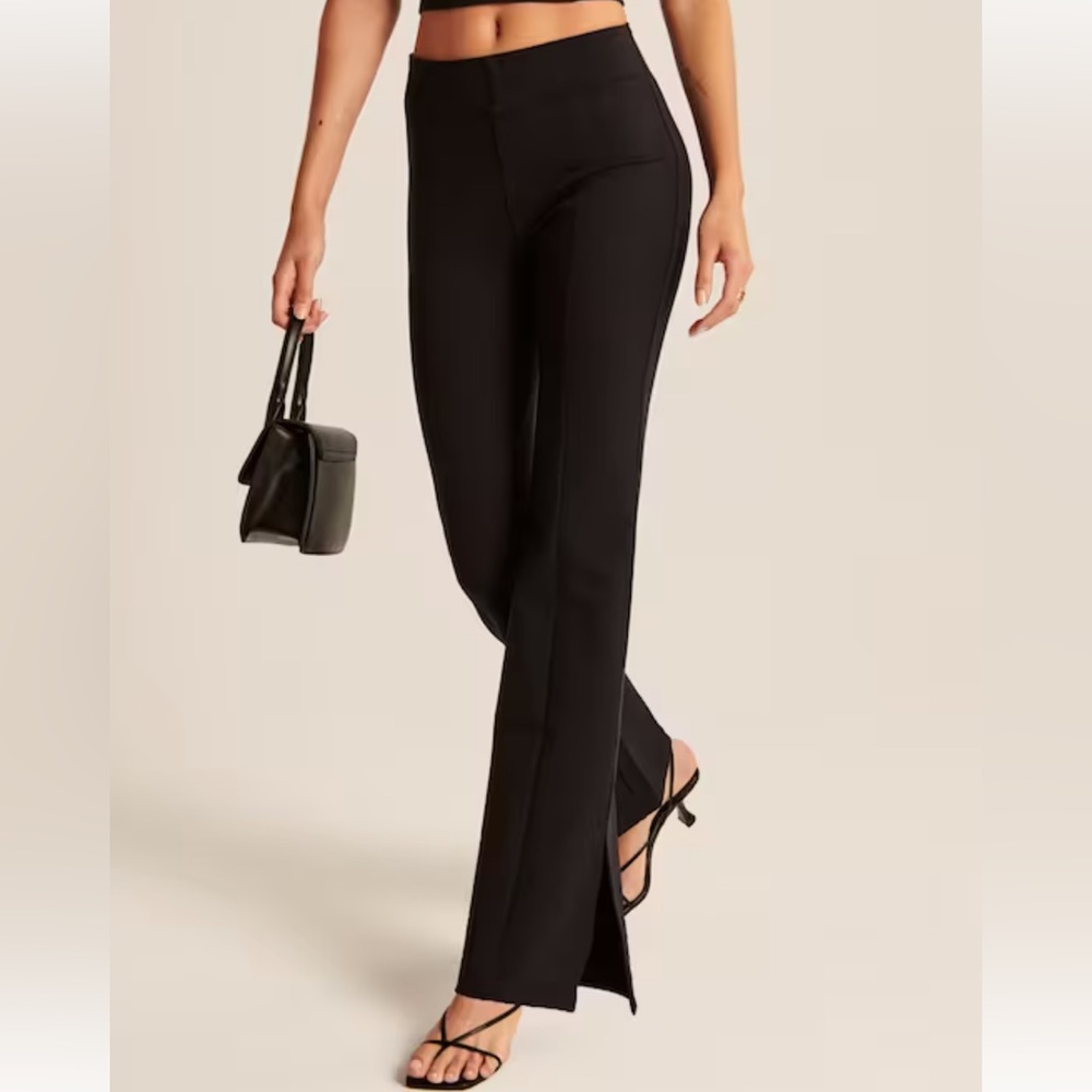 Abercrombie Flated Ponte Pants with Slit (short inseam)